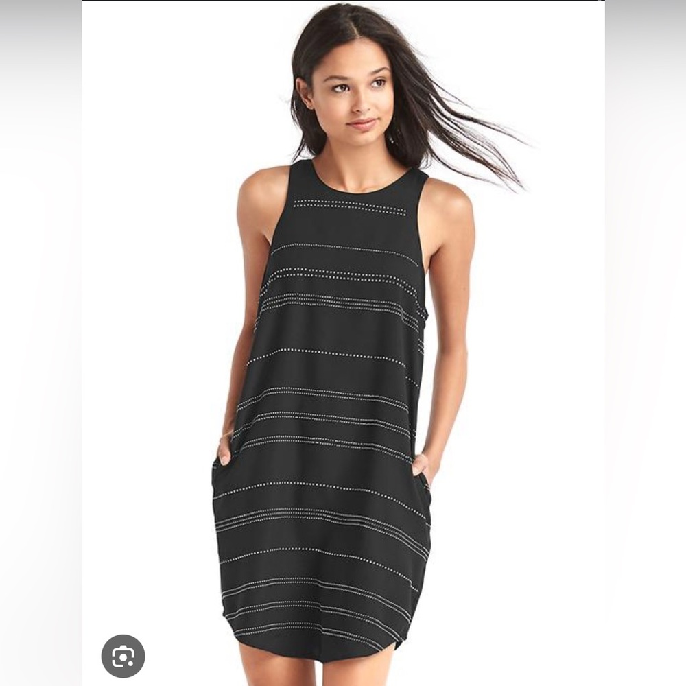 GAP sleeveless studs dress